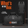 SQUATZ Gym Bag for Men and Women Sports 50L Duffle