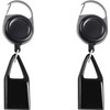 2 Pcs Retractable Lighter Clip Belt with Protective Cover, Lighter