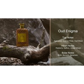 Azzura parfums Oud Enigma Extrait de Parfum 3.4oz – 100ml Unisex by Azzurra Parfums