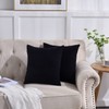 Rythome Set of 2 Cozy Boucle-Like Textured Throw Pillow Covers