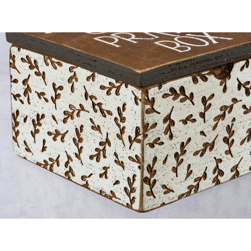Primitives by Kathy Hinged Wooden Box - My Little Prayer