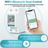 DEWIN Electricity Meter, DIN Rail, Smart Energy Meter Tuya WiFi
