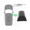 Right Car Door Handle Cap Cover Key Lock Piece Black
