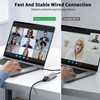[MFi Certified] Lightning to Ethernet Adapter with Charging Port, 2-in-1