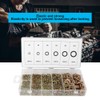 800 Piece Spring Ring Assortment for M3/M4/M5/M6/M7/M8 Spring Steel Pin