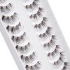 3D False Eyelashes, Natural Eyelashes, Pure Handmade Natural Look, Fluffy