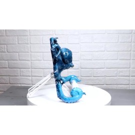 Ebros Gift Nautical Marine Ocean Blue Sea Octopus Tentacles Wall Toilet Paper Holder