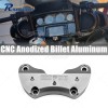 risemotom8 Anti-Slip 1'' Handlebar Top Clamps For Harley Touring Street
