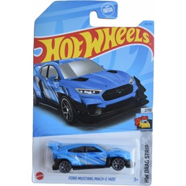 Hot Wheels Ford Mustang Mach E 1400, tira de arrastre HW 2/10 [azul] 81/250