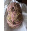 Mohair Silk Yarns Variegated Pink with Brown & Mustard- 2