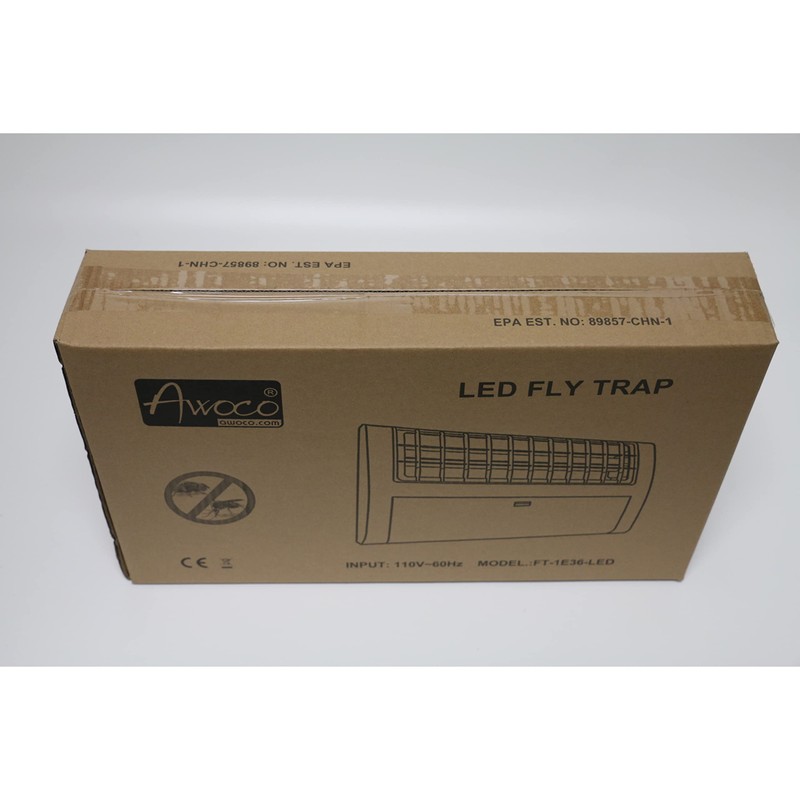 Awoco LED 13 W Wall Mount Sticky Fly Trap Lamp