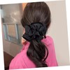 BIUDECO 2pcs Silk Hair Scrunchies for Women Elegant Elastic Ponytail