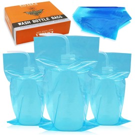 LEAYOKA Tattoo Bottle Bag - Pack of 250 Disposable Tattoo Laundry Bottles Bag Covers Sleeve Squeeze Bottle Tattoo Bottles Cover Tattoo Accessories