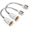 E27 Flexible Light Bulb Lamp Socket Adapter Extender/Adjustable Edison Bulb