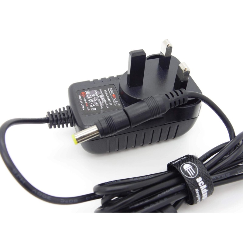 9 Volt Negative Polarity AC-DC Adaptor for Roland MV-30 Sequencer