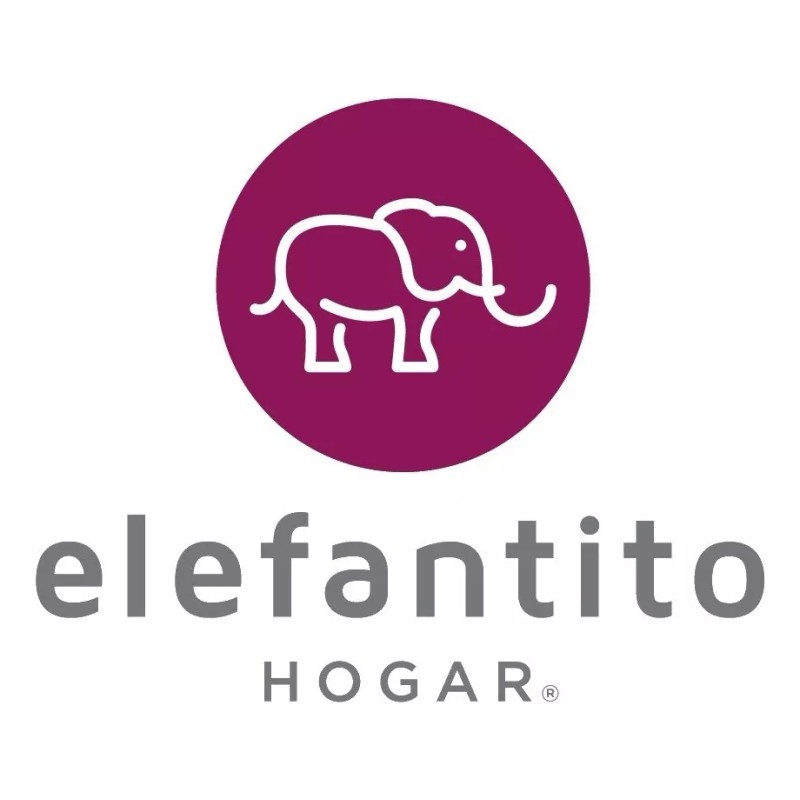 Elefantito Cobertor Con Borrega Matrimonial Champagne Máxima Suavidad