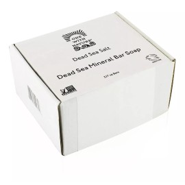 One With Nature Sal Del Mar Muerto Carbon Jabón 3 Pk - Carbón Activado, Mant