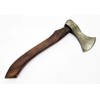 DIST A-004 Custom Made Damascus Steel Axe - Gorgeous and