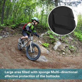 Skating Butt Pad, Thickened Padding Hip Protection Shorts Butt Pad Skating Butt Pad Guard (XL)