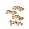 3D Natural Wooden Puzzles Educational Cars Wooden Jigsaw Puzzle Boys