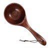 OHPHCALL Wooden Bath Scoop Water Pouring Spoon for Shower Sauna