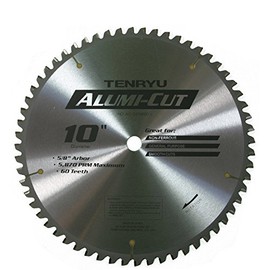 Tenryu AC-25560DN 10" x 60-Tooth Alumi-Cut Circular Saw Blade for Non-Ferrous Metal