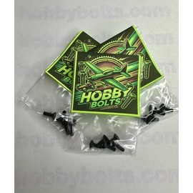 Hobby Bolts 4-40 X 3/8” Flat Head Hex Drive Screw. Qty:3 Packs RC Micro Fastener