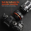 K&F Concept M10125 M42-M4/3 High Precision Adapter Ring Lens Adapter