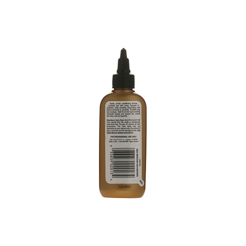 Bigen Semi Permanent Hair Color, #MB3 Medium Brown, 3 oz