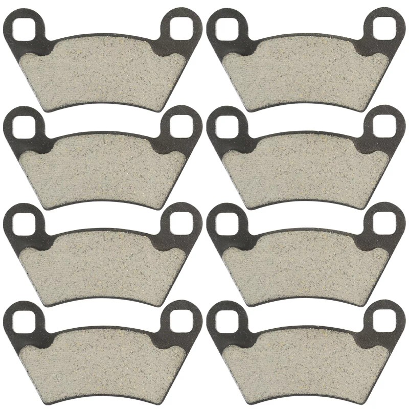 Caltric Front & Rear Brake Pads for Polaris Ranger 500