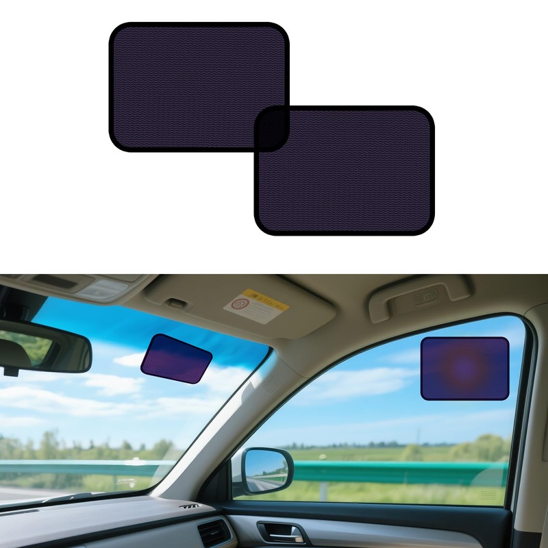 XCBYT Square Car Window Shades for Side & Windshield -