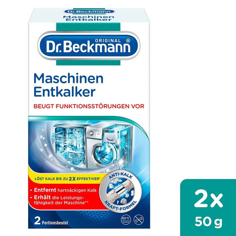 Dr. Beckmann Machine Descaler, Against Nasty Limescale Helps Prevent Functional