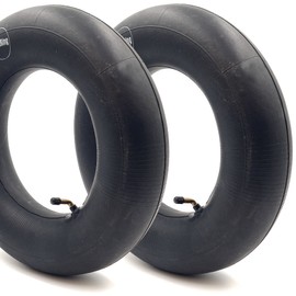 BlackRing 2x 4.80/4.00-8 Inner Tubes Bent Valve TR87 Also Fits 4.00-8 & 400x100 Wheelbarrow Cart Truck Trolley 4.80-8