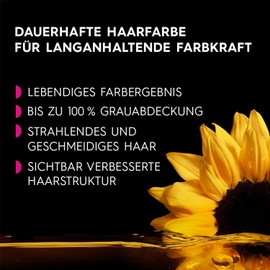 Garnier Olia 1.0 Black Permanent Hair Colour without Ammonia, with Nourishing, Natural Oils, Full Grey Hair Coverage, Permanent Colouration - 3 x 1 Piece.