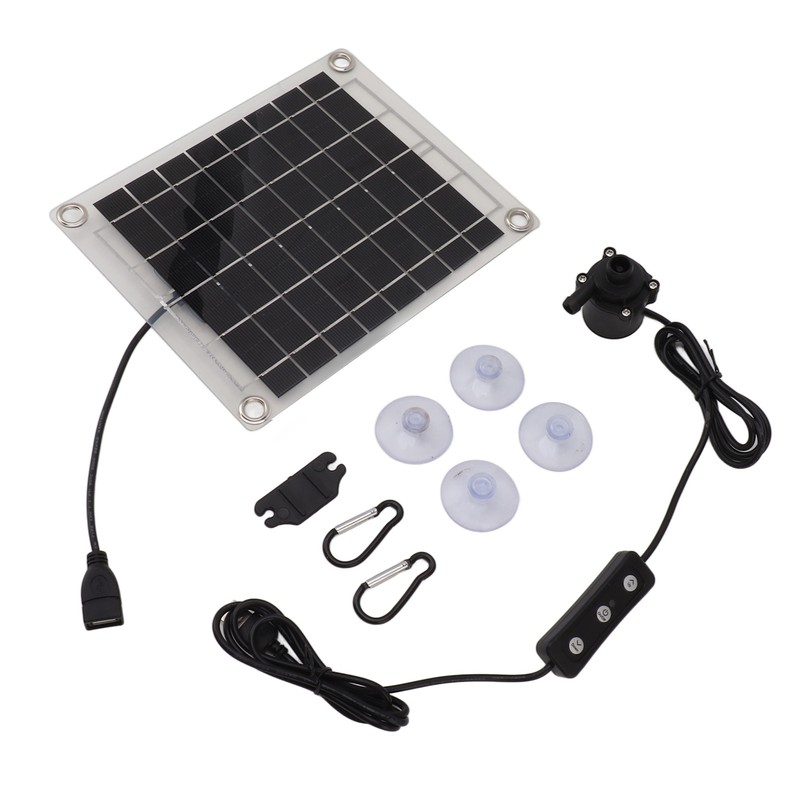 Solar Water Pump Kit 20W Submersible for Fountain Pond Bird