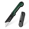 WORKPRO EDC Folding Utility Knife, Mini Box Cutter with Quick