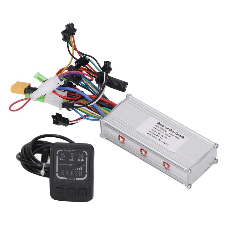 Electric Bike Controller 36V 48V 500W Scooter Motor Controller with
