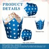 JarThenaAMCS 200Pcs Patriotic July 4th Tulip Cupcake Liners Stars Stripes