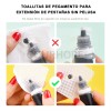 Courhope 1000 Toallitas Limpiadora Pegamento Extensiones Pestañas