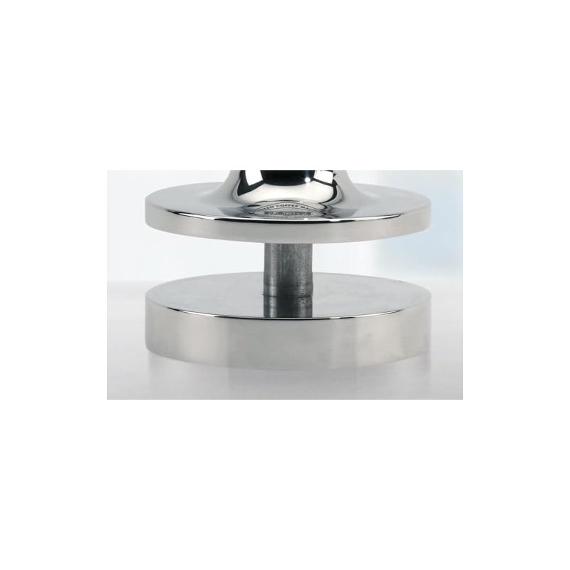 ECM 89415 druckregulierend Tamper, Polished Aluminum, Stainless Steel