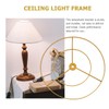 OSALADI Chandelier Shade Lampshade Made of Rattan Accessories for Making