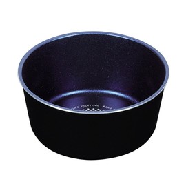 Removable pearl metal handle.