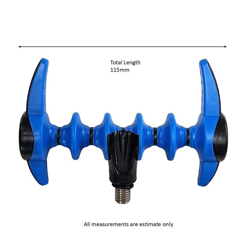 TJR Mini Raptor Coarse Fishing Rod rest heads with Feeder