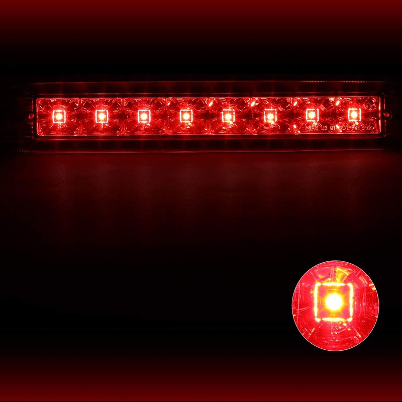 LED 3rd Third Brake Light High Mount Stop Light Compatible
