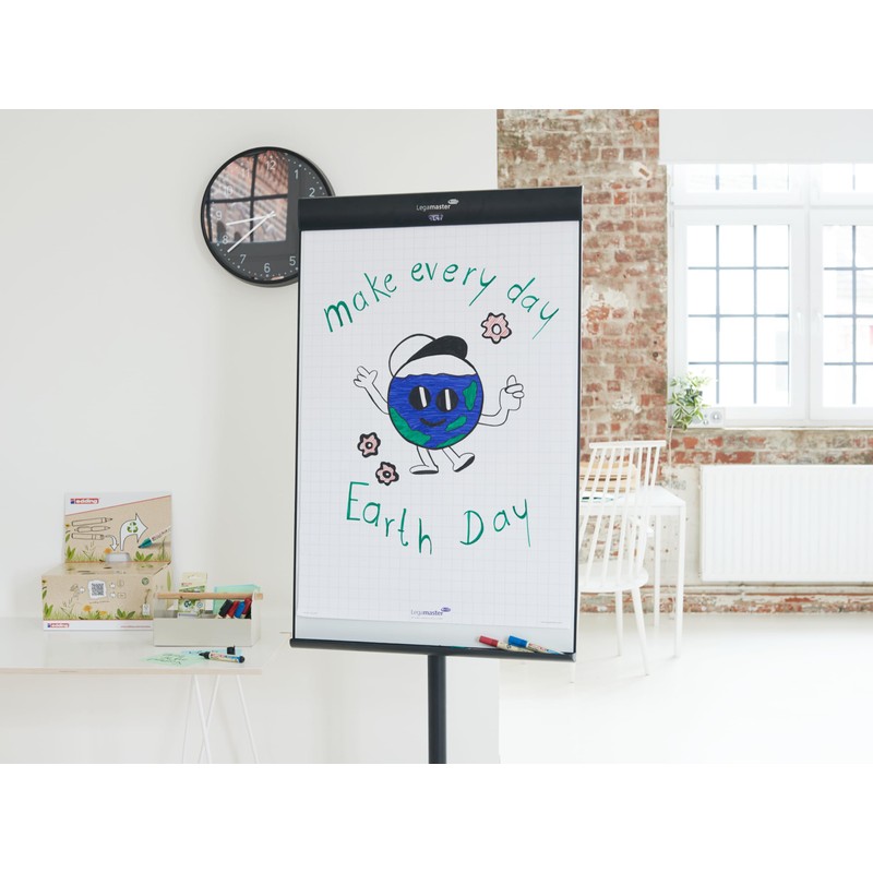 edding 31 EcoLine flipchart marker - red - box of