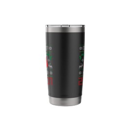 NERV NOT! I'm a gamer at Christmas Stainless Steel Insulated Tumbler