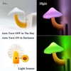 Kazgroth Sensor LED Night Light, Color Changing Mushroom Night Light