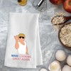 LEVLO President Supporter Kitchen Towel Vote for The Felon Dad