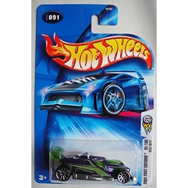 HOT WHEELS 2004 FIRST EDITIONS 91/100, GREEN/PURPLE BUZZ OFF #91 10SPOKE