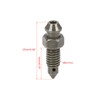 F FIERCE CYCLE 4Pcs M6x1mm Banjo Bolt Bleeder Screw with